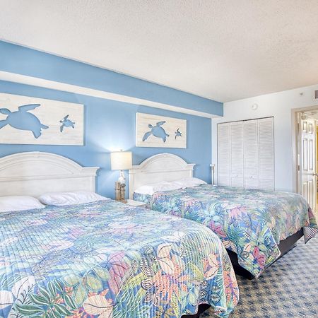 Oceanfront Beach Serenity Stay Myrtle Beach Bagian luar foto