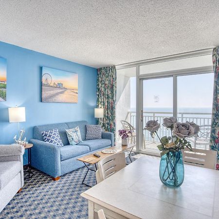 Oceanfront Beach Serenity Stay Myrtle Beach Bagian luar foto