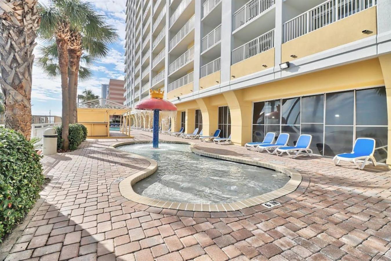 Oceanfront Beach Serenity Stay Myrtle Beach Bagian luar foto