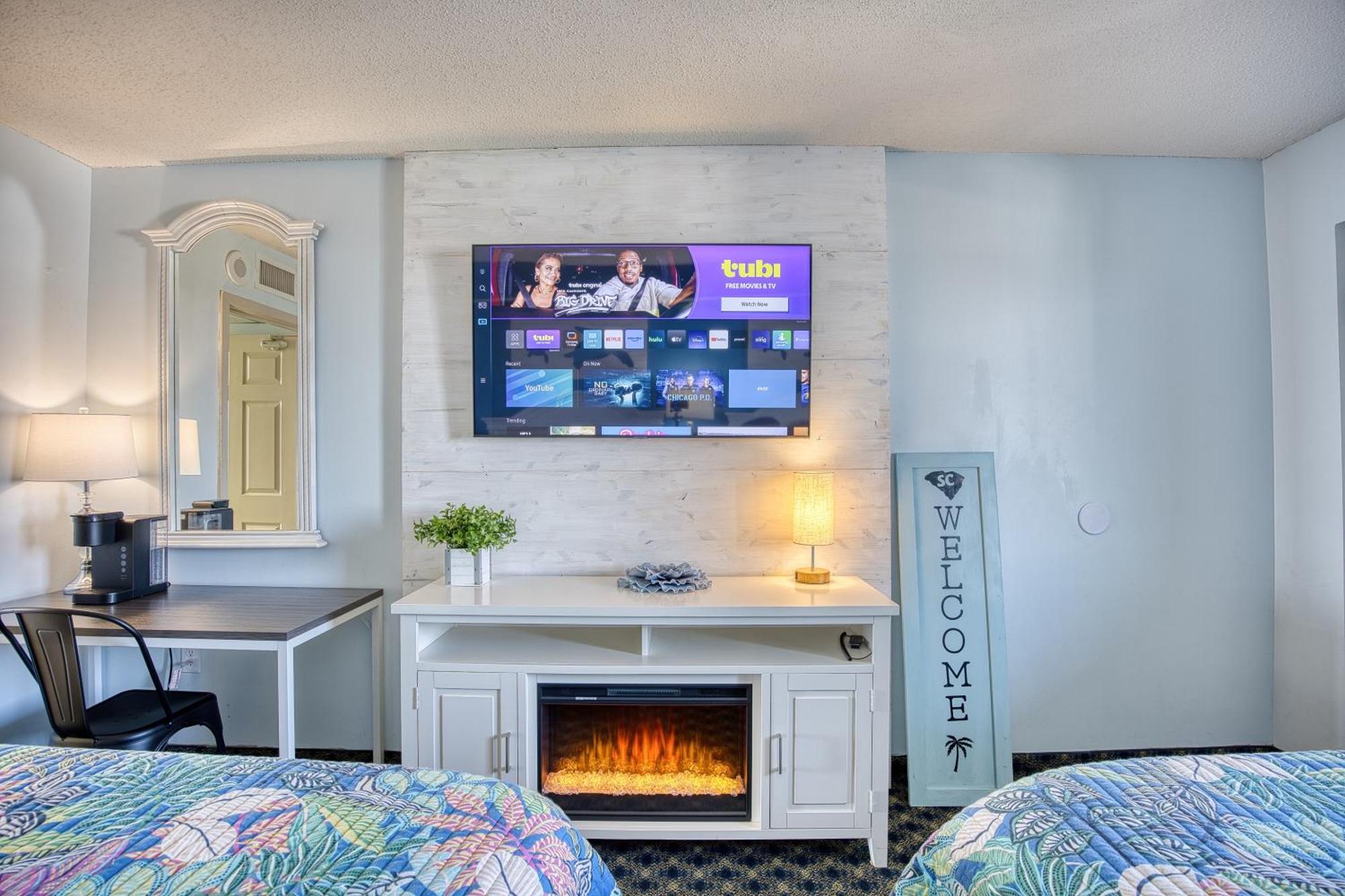 Oceanfront Beach Serenity Stay Myrtle Beach Bagian luar foto